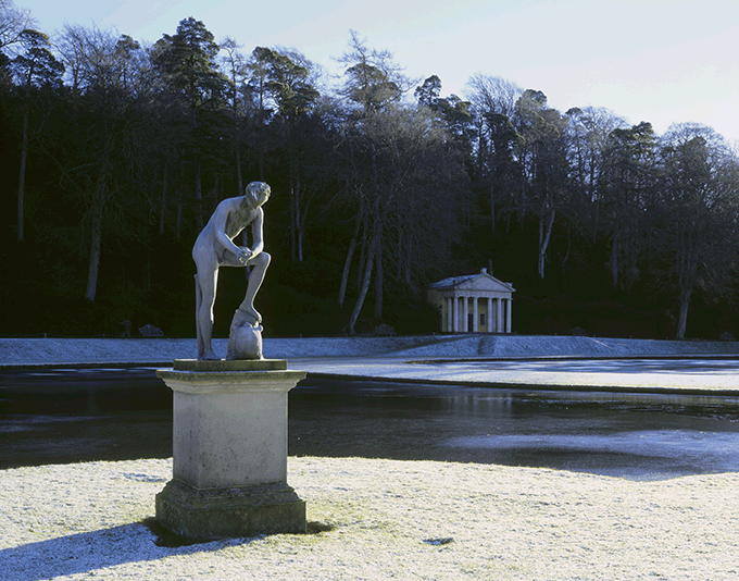 The statue of Galen AT Fountains Abbey. Credit: National Trust Images/Andrew Butler 