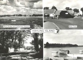 Postcard of Hayling Island
