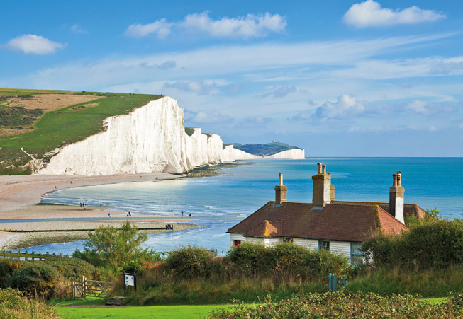 The Seven Sisters cliffs, East Sussex. Credit: Neale Clark