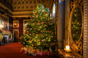 best stately homes at christmas