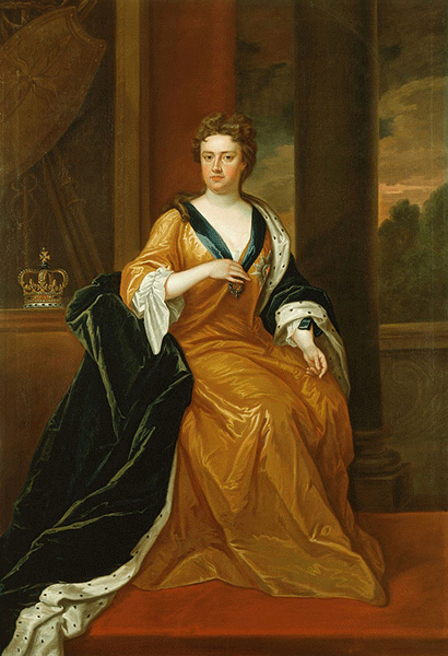 Queen_Anne_of_Great_Britain. Royal Collection/Wikipedia