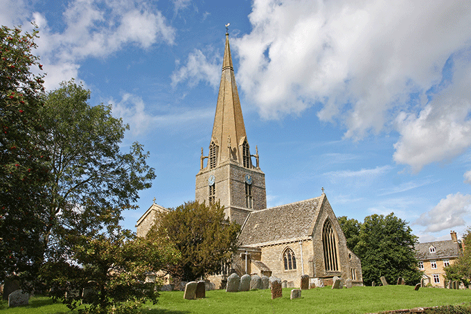 Bampton Church (credit Oxfordshire Cotswolds