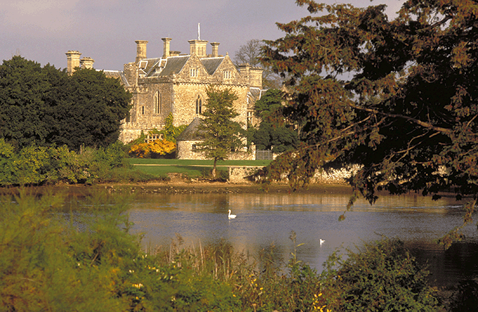 Palace House in Beaulieu in autumn. Credit: VisitBritain/Britain on View