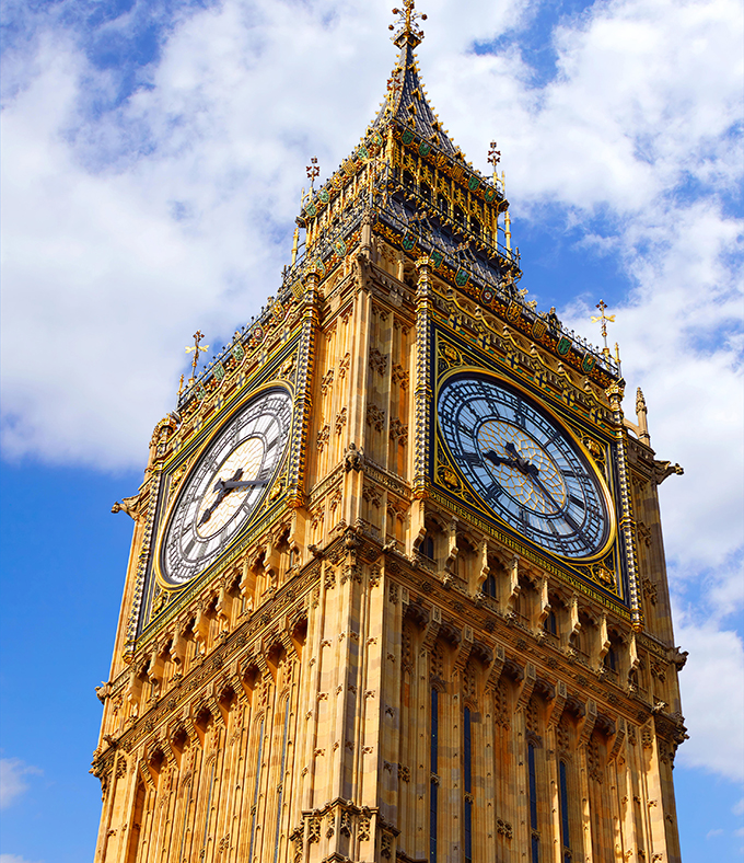 Westminster Big Ben Clock Tower - London Photograph By Daniel Hagerman 89E