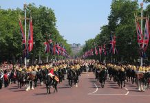 trooping the colour