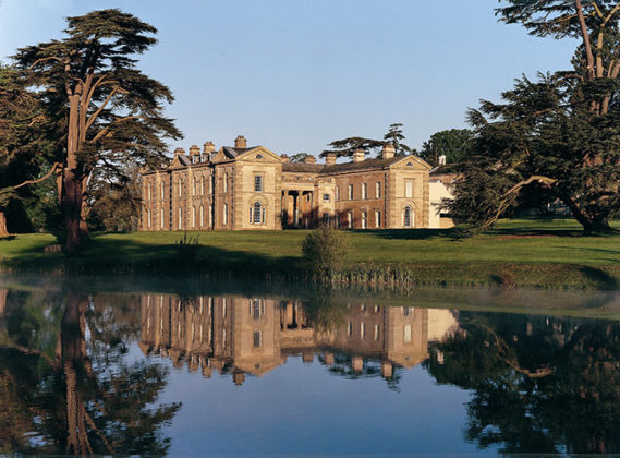 Compton Verney with its Capability Brown landscape in Warwickshire