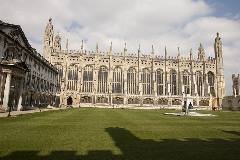 King's College, Cambridge. Credit: Visit Britain