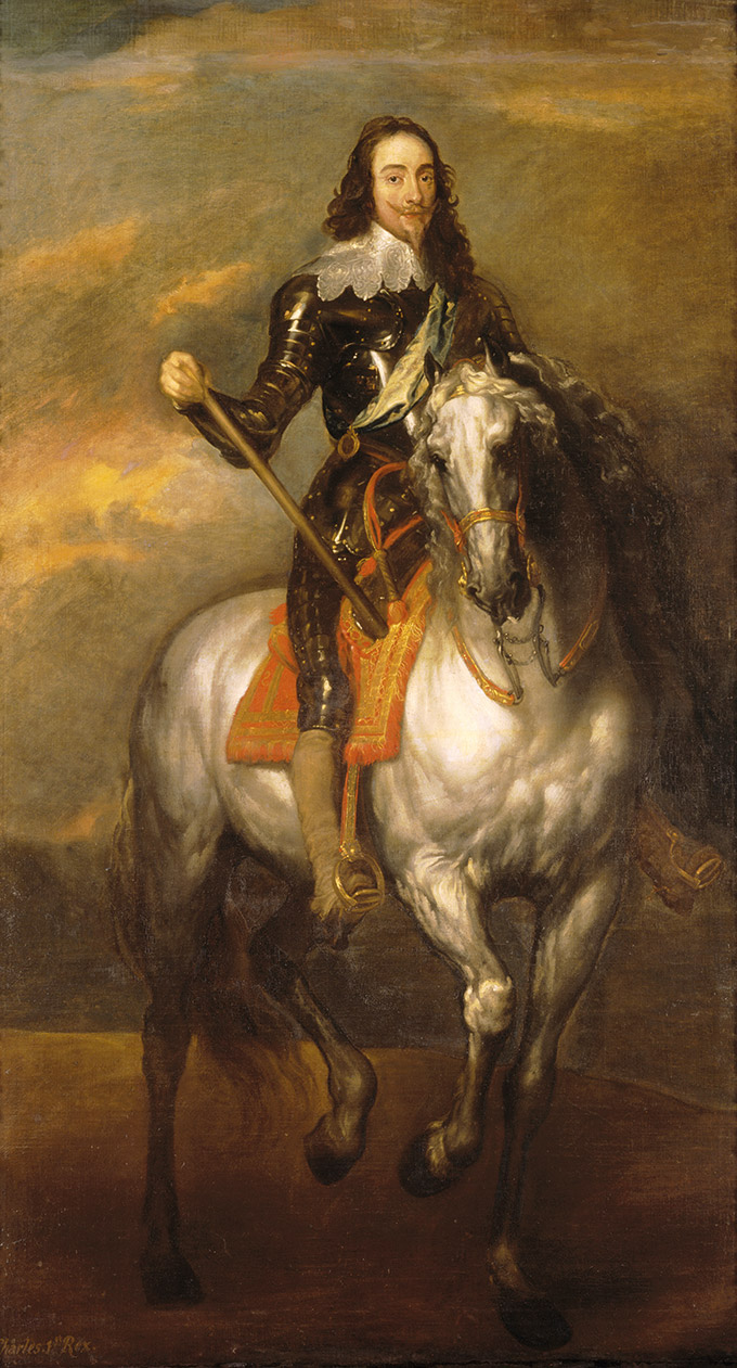 King Charles I (1600-1649) on Horseback by Sir Anthony van Dyck