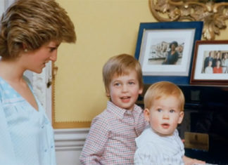 Diana, our Mother: Her Life and Legacy – Princess Diana with a young Prince William and Prince Harry. Screenshot from documentary. Not for reuse