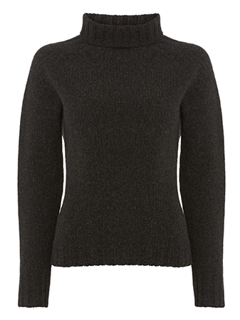 Roll Neck in Charcoal, Really Wild Clothing
