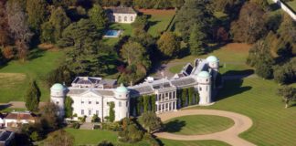 Goodwood House in West Sussex, England