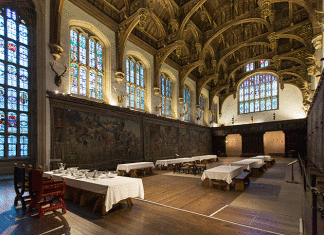 The Great Hall, Hampton Court Palace. Credit: Tony Murray Photography