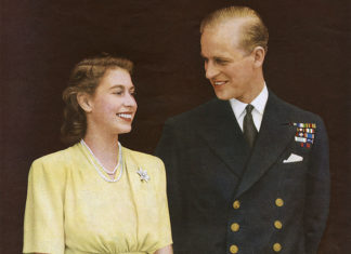 HM The Queen and the Duke of Edinburgh, pictured at the time of their engagement, 1947. The Queen and Prince Philip 70th wedding anniversary, the longest royal wedding in history