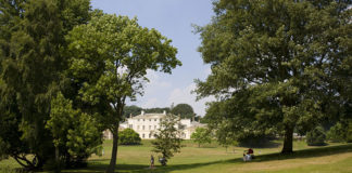 Kenwood House also known as the Iveagh Bequest, a 17th century former stately home set in tranquil parkland by Hampstead Heath.