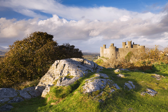 Harlech Castle, Gwynedd, north Wales