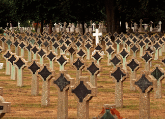 Haslar war graves, First World War. credit: Cliveden war graves, First World War. Credit: Michael St. Maur Sheil