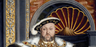 King Henry VIII (1491-1547) by the studio of Hans Holbein the younger