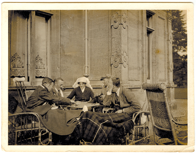 Highclere patients and nurse