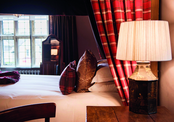King Charles I Suite, Lygon Arms, the Cotswolds. Royal bedrooms you can stay in
