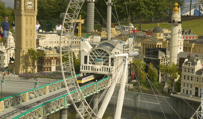 Legoland model of London in Windsor