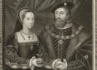 Mary Tudor with Charles Brandon