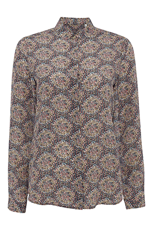 Modern Classic Silk Shirt in Kaleidoscope, Really Wild Clothing Co