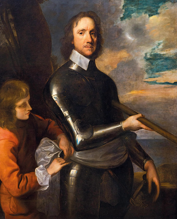 Oliver Cromwell painting