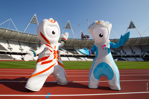 London Olympics Mascot Stadium