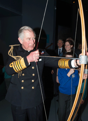 Prince Charles takes aim at Mary Rose Museum, Portsmouth