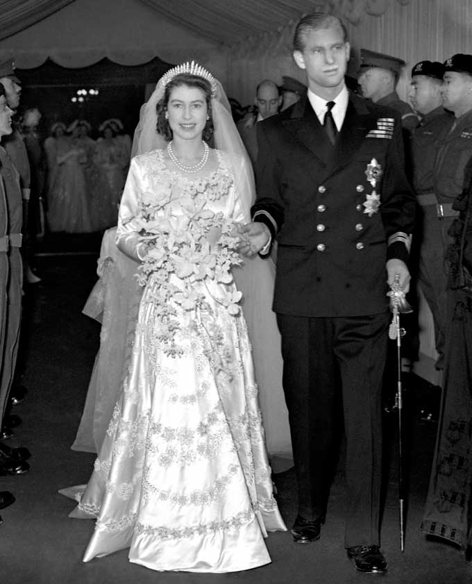 The Queen & Prince Philip's wedding