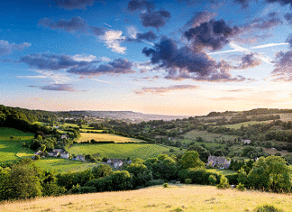 Slad Valley, Gloucestershire. Credit: Wolstenholme Images/Alamy