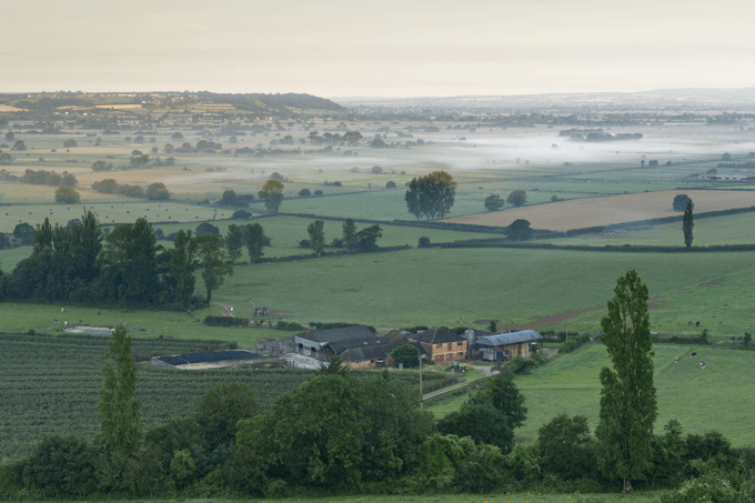 Somerset rural scene. Photo: Stephen Spraggon/Visit Britain