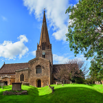 St Mary's Church, Bampton, was the setting for many key Downton Abbey scenes. credit: Martyn Ferry 2015/Getty Images