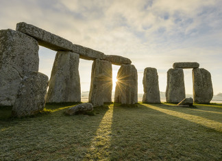 The prehistoric monument and UNESCO world heritage site, of Stonehenge. Visit Great Britain