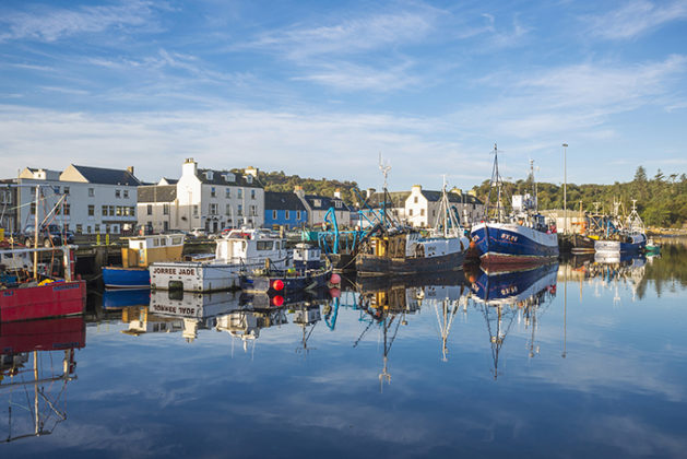 Stornoway Port Harbour, Lewis and Harris, Scotland, Outer Hebrides. Beautiful photos of Lewis and Harris