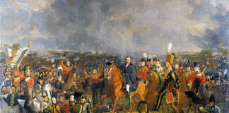 The Battle of Waterloo by Jan Willem Pieneman 1824. Credit: FineArt/Alamy