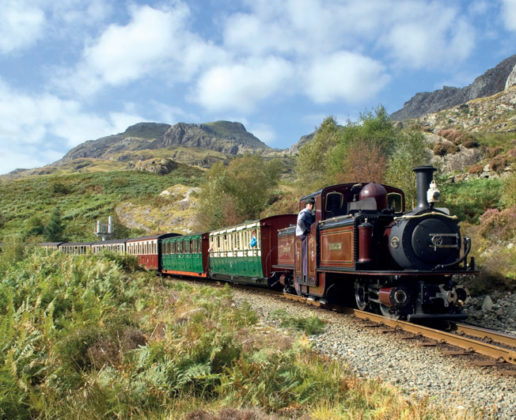 The Ffestiniog Railway, Wales from Small Island by Little Train. Image courtesy of F&WHR