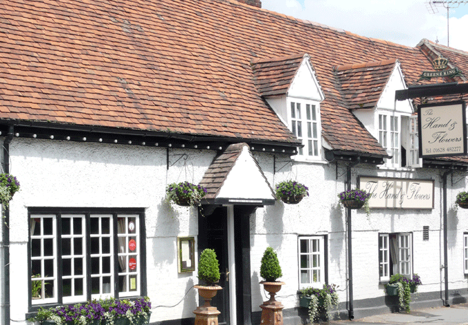 The Hand and Flowers, Marlow