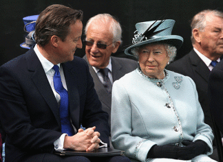 HM The Queen at the Magna Carta 800th anniversary celebrations. Credit: Chris Jackson/PA Pics