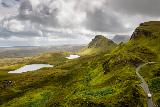 The Quiraing, part of the Trotternish ridge on the Isle of Skye. Credit: Visit Scotland