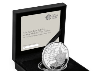 Royal Mint, Sapphire Jubilee coin