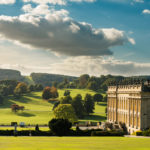 View over the historic Chatsworth House, Derbyshire, England. The house sits in parkland laid out by Capability Brown. Credit: VisitEngland/Rich J Jones