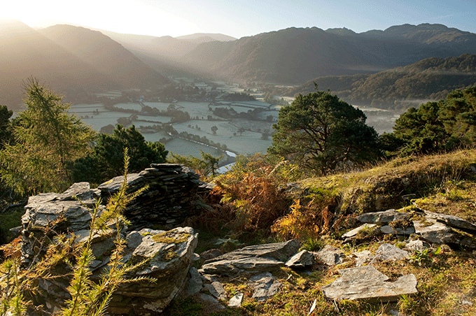 View from Castle Crag, Borrodale, the Lake District. Credit: VisitBritain/Britain on View