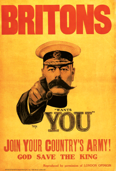 Wwi Propaganda Poster Credit Alamy Britain Magazine The