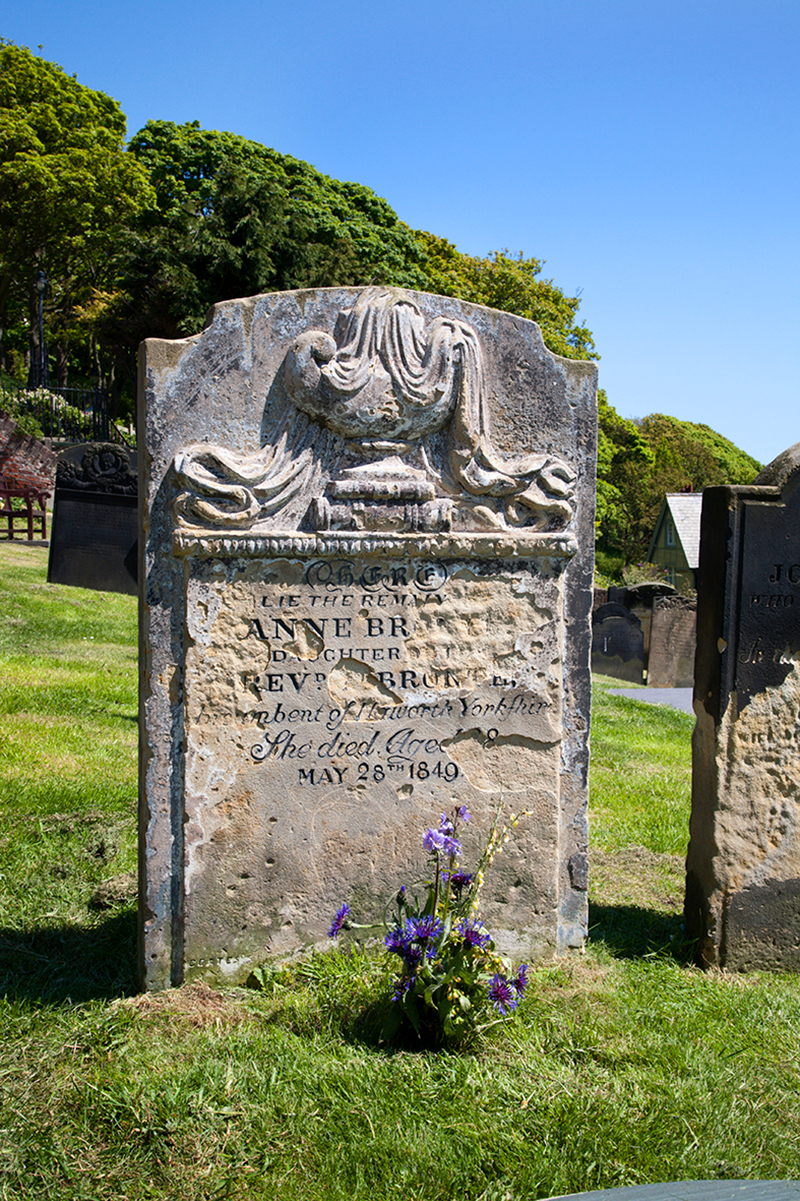 Anne Bronte's grave