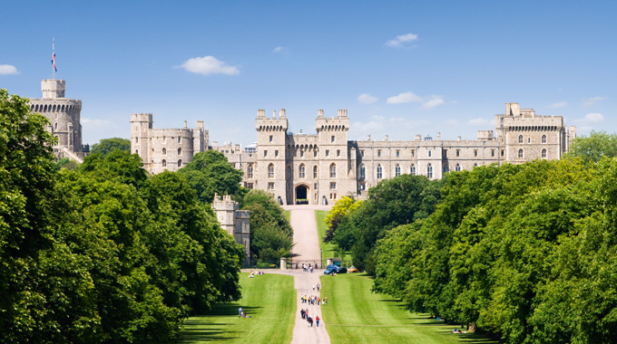 Windsor Castle's Long Walk
