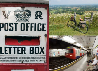 Postage stamps, bikes and the London Underground
