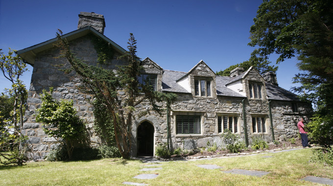Egryn house in Wales