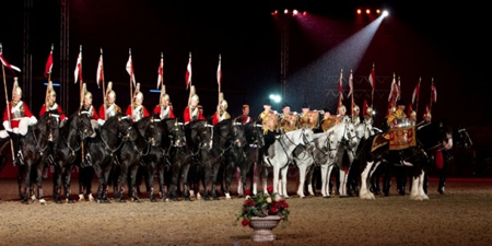 The Household Cavalry at Lambourn