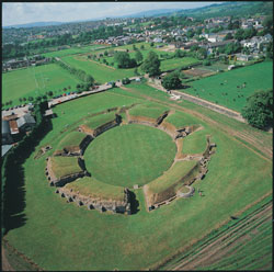 Roman remains at Caerleon, Wales